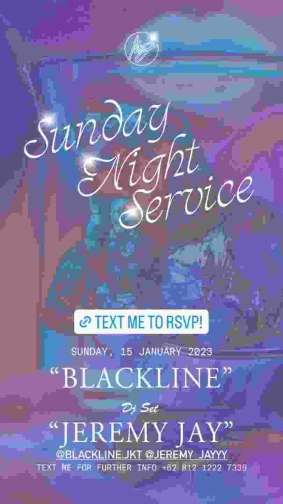 MS JACKSON JAKARTA - SUNDAY NIGHT SERVICE