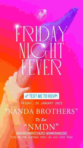 MS JACKSON JAKARTA - FRIDAY NIGHT FEVER<br>