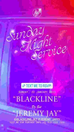 MS JACKSON JAKARTA - SUNDAY NIGHT SERVICE