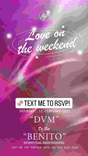 MS JACKSON JAKARTA - LOVE ON THE WEEKEND