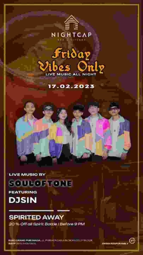 NIGHTCAP JAKARTA - FRIDAY VIBES ONLY