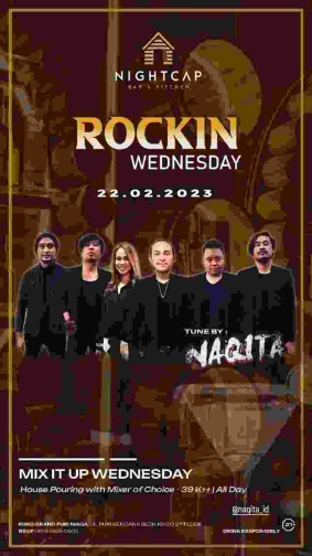 NIGHTCAP JAKARTA - ROCKIN WEDNESDAY