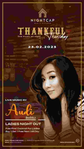 NIGHTCAP JAKARTA - THANKSFUL THURSDAY
