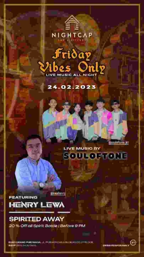 NIGHTCAP JAKARTA - FRIDAY VIBES ONLY