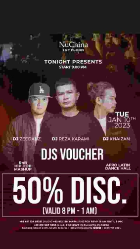 NU CHINA JAKARTA - DJS VOUCHER