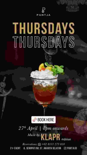 PANTJA JAKARTA - THURSDAYS