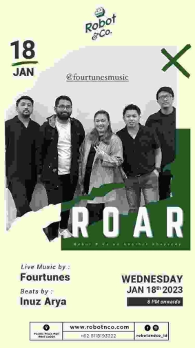 ROBOT & CO JAKARTA - ROAR<br>