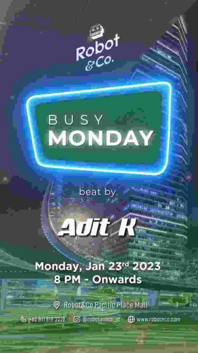 ROBOT & CO JAKARTA - BUSY MONDAY