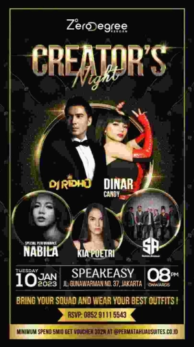 SPEAKEASY JAKARTA - CREATOR