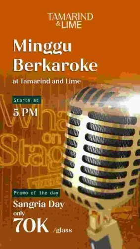 TAMARIND AND LIME JAKARTA - MINGGU BERKAROKE