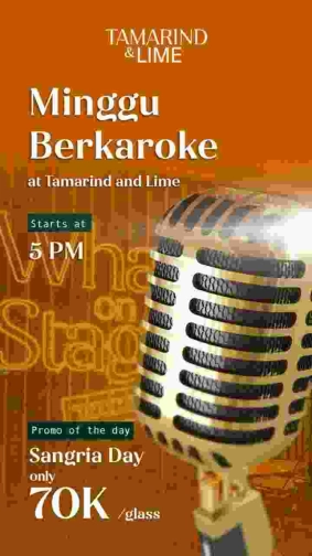 TAMARIND AND LIME JAKARTA - MINGGU BERKAROKE