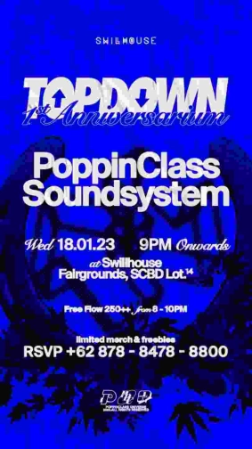 THE SWILL HOUSE JAKARTA - TOP DOWN<br>