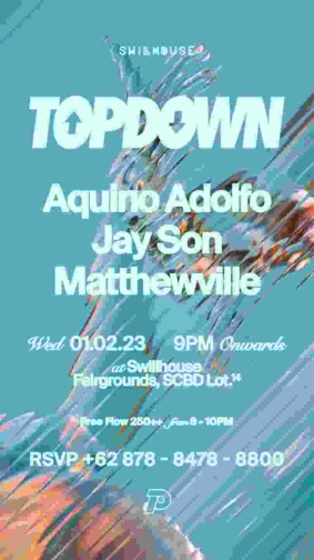 THE SWILL HOUSE JAKARTA - TOP DOWN