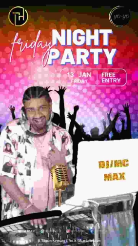TREEHAUS JAKARTA - FRIDAY NIGHT PARTY