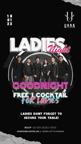 URAA JAKARTA - LADIES NIGHT