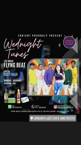 URBAN PLACE JAKARTA - WEDNIGHT TUNES