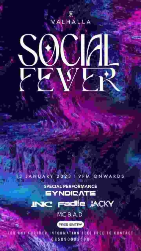 VALHALLA JAKARTA - SOCIAL FEVER