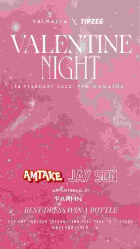 VALHALLA JAKARTA - VALENTINE NIGHT
