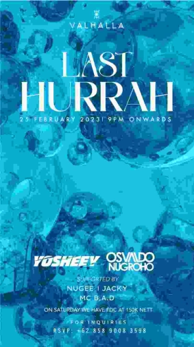 VALHALLA JAKARTA - LAST HURRAH