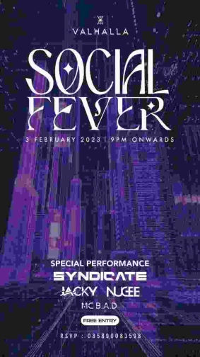 VALHALLA JAKARTA - SOCIAL FEVER