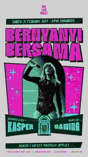 WA CHU WANT JAKARTA - BERNYANYI BERSAMA