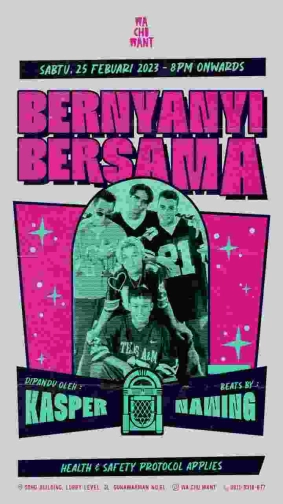 WA CHU WANT JAKARTA - BERNYANYI BERSAMA