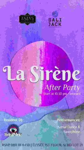 ZAZA JAKARTA - LA SIRENE