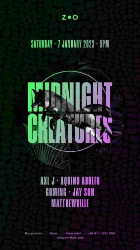 ZOO SCBD - MIDNIGHT CREATURES