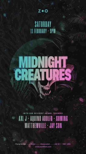 ZOO SCBD - MIDNIGHT CREATURES