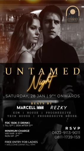 CHAND ROOFTOP LOUNGE JAKARTA - UNTAMED NIGHT