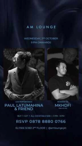 AM LOUNGE SCBD - WEDNESDAY