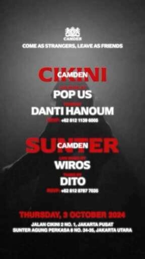 CAMDEN JAKARTA - TONIGHT