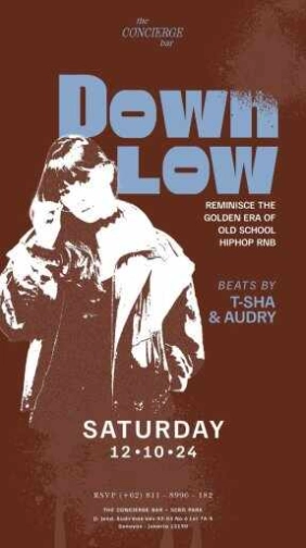 THE CONCIERGE SCBD - DOWN LOW