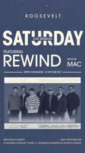 ROOSEVELT JAKARTA - SATURDAY LIVE SEASON