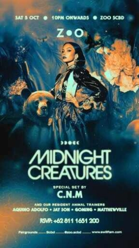 ZOO SCBD - MIDNIGHT CREATURES