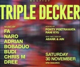 CHAO CHAO SCBD JAKARTA  TRIPLE DECKER