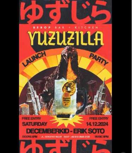 BEBOP JAKARTA - YUZUZILLA LAUNCH PARTY