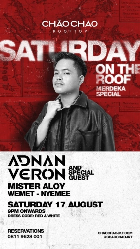 CHAO CHAO JAKARTA - SATURDAY ON THE ROOF