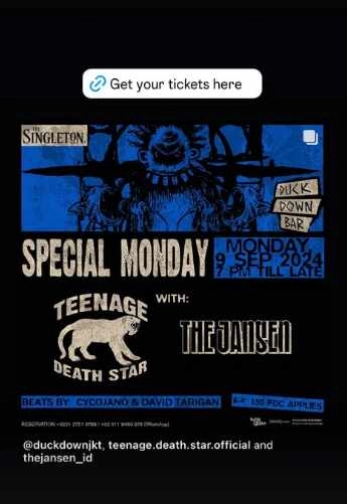DUCK DOWN JAKARTA - SPECIAL MONDAY