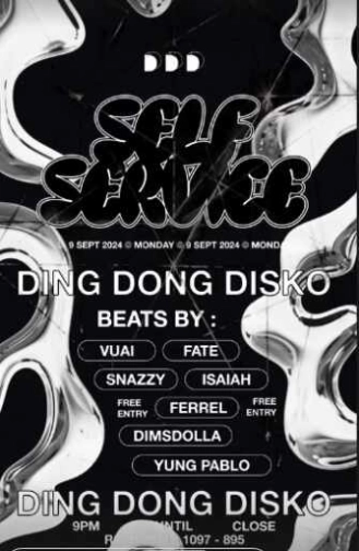 DING DONG DISCO JAKARTA - SELF SERVICE