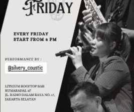 LITHIUM ROOFTOP JAKARTA  JAZZ  CHILL FRIDAY