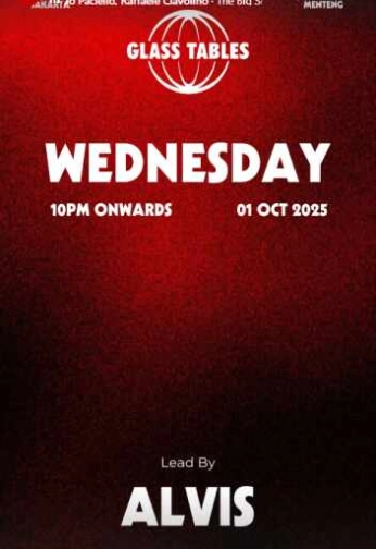 GLASS TABLES MENTENG JAKARTA - WEDNESDAY