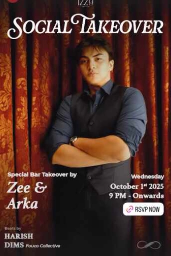 IZZY SOCIAL CLUB GUNAWARMAN JAKARTA - SOCIAL TAKEOVER