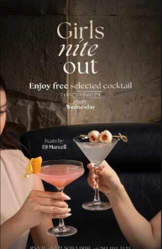 J SPARROW KUNINGAN JAKARTA - GIRLS NITE OUT