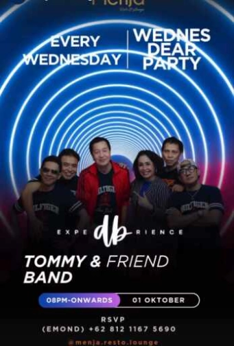 MENJA RESTO & LOUNGE PONDOK INDAH JAKARTA - WEDNES DEAR PARTY
