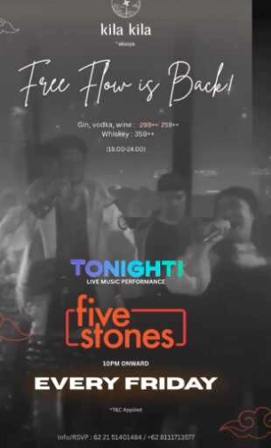 KILA KILA SCBD JAKARTA - FREE FLOW IS BACK