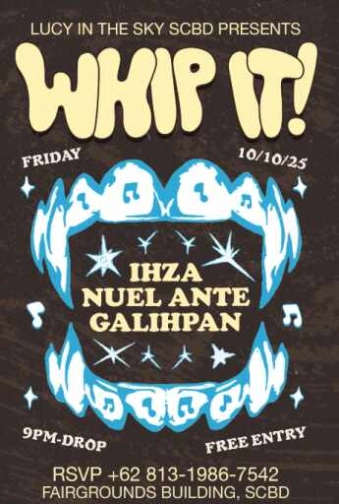 LUCY IN THE SKY SCBD JAKARTA - WHIP IT