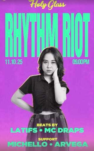 HOLY GLASS BEKASI - RHYTHM RIOT 