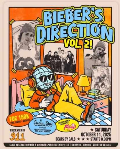 LUCY IN THE SKY SPARK JAKARTA - BIEBER