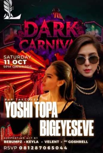 LUFRE BAR & LOUNGE SENOPATI JAKARTA - DARK CARNAVAL